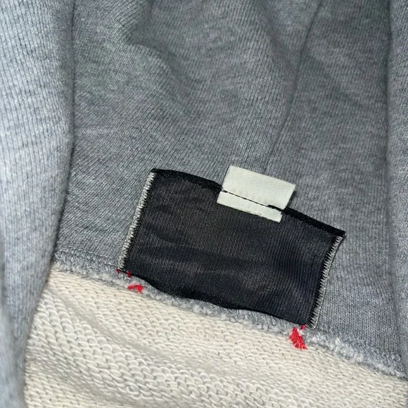 Gucci Spell Out Logo Print Grey Hoodie